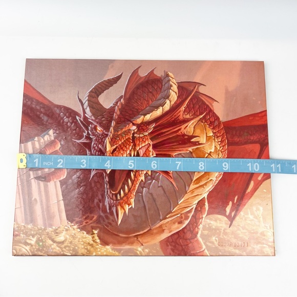 Dungeons and Dragons Dungeon Master's DM Screen Shield D&D 5th ed 2014 EUC Board - Picture 8 of 9